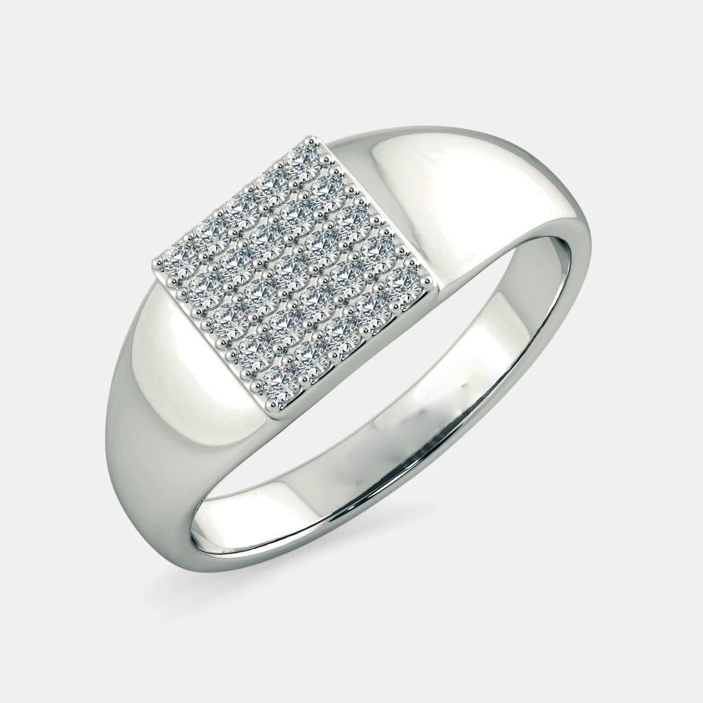 Men's 925 Silver Band Ring at Bulk Rate Rs 150/Gram Design 13