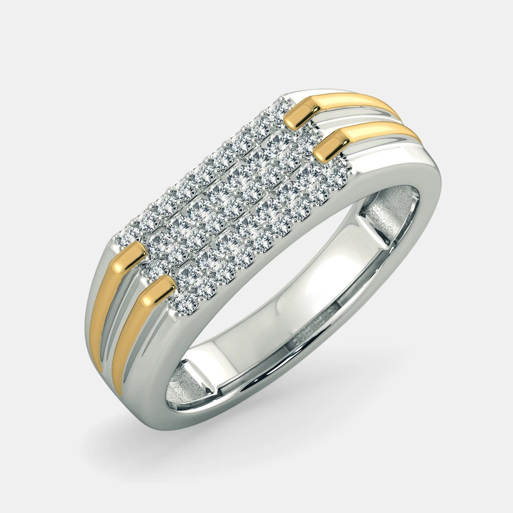 Men's 925 Silver Band Ring at Bulk Rate Rs 150/Gram Design 15