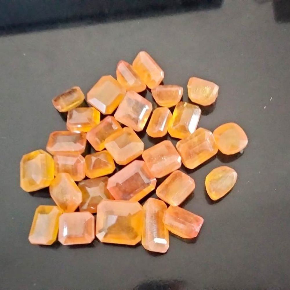 Natural Yellow Sapphire Square Shape Fine Quality Loose Gemstone at Wholesale Rates (Rs 150/Carat)