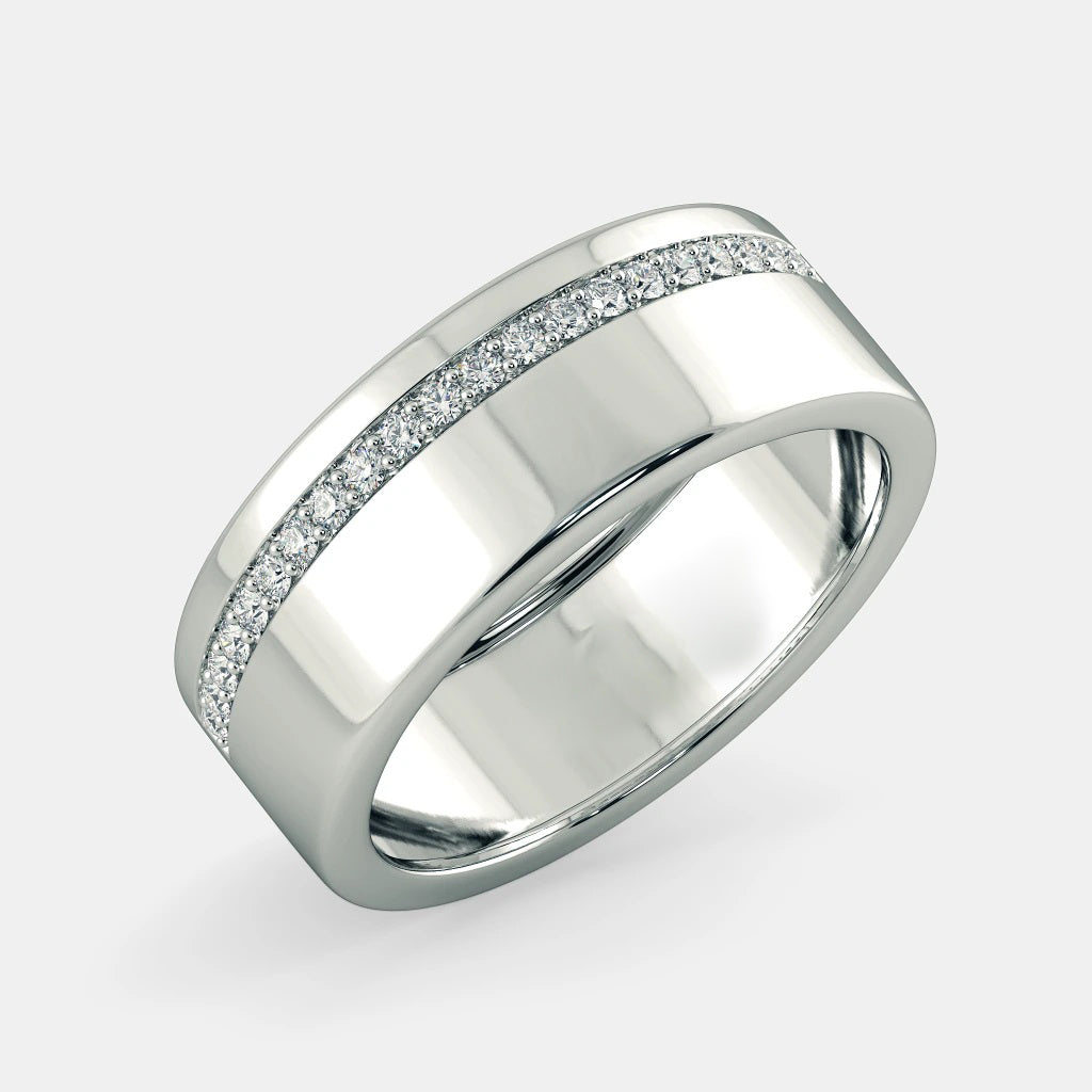 Men's 925 Silver Band Ring at Bulk Rate Rs 150/Gram Design 8