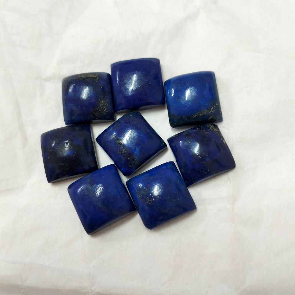 Natural Lapis Lauzli Square Shape Fine Quality Loose Gemstone at Wholesale Rates (Rs 25/Carat)