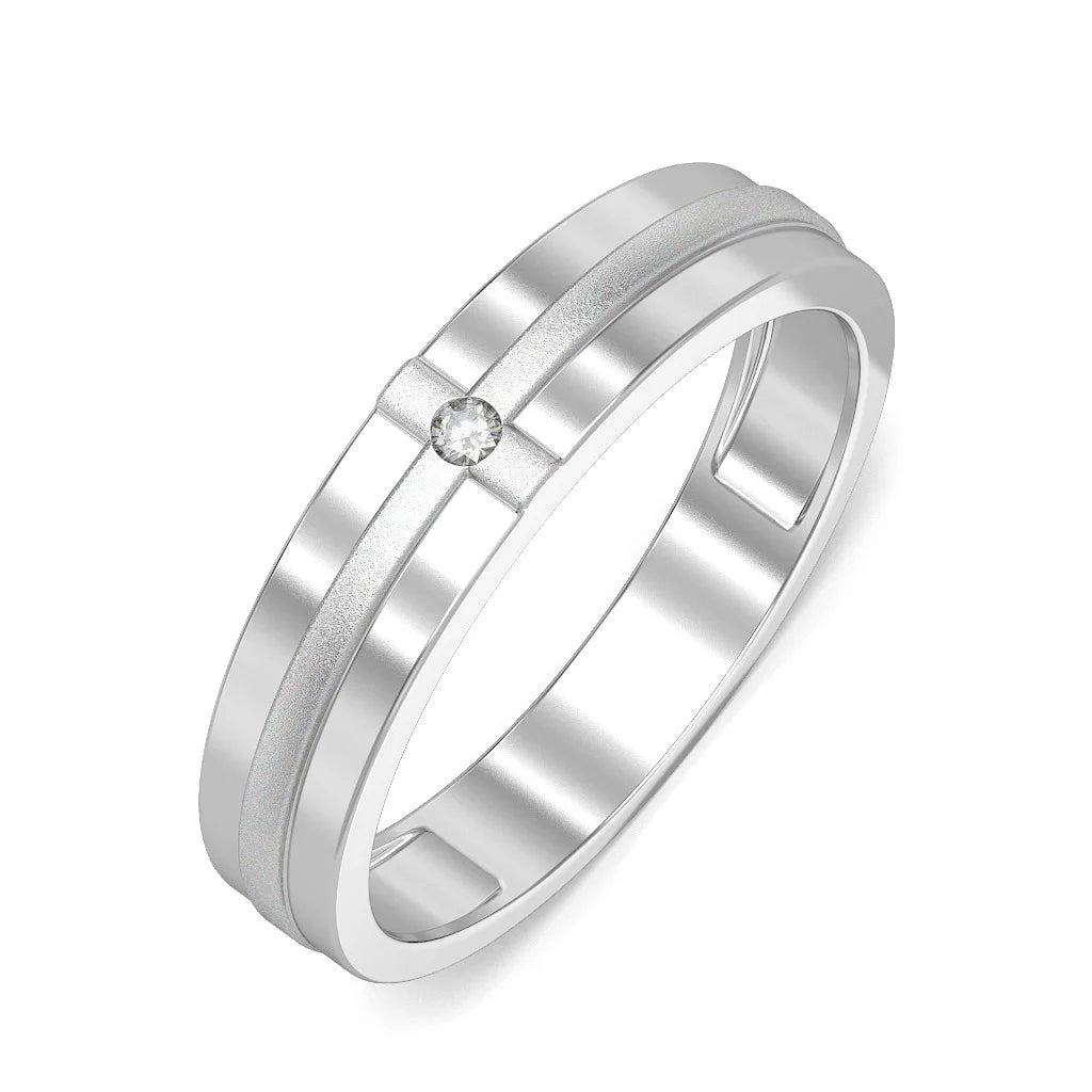 Men's 925 Silver Band Ring at Bulk Rate Rs 150/Gram Design 38