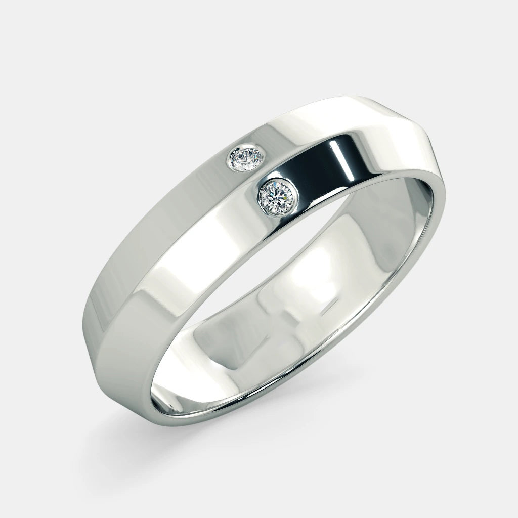 Men's 925 Silver Band Ring at Bulk Rate Rs 150/Gram Design 36
