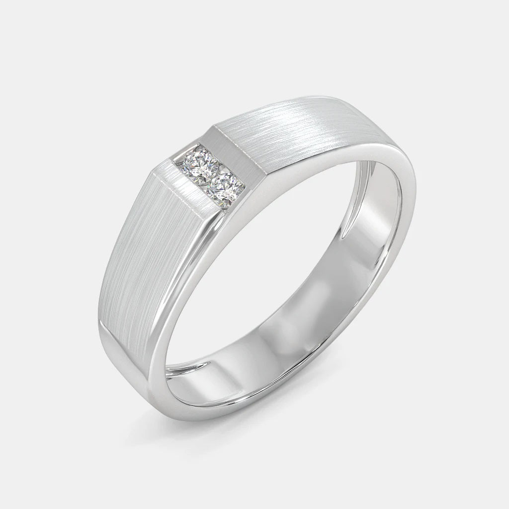 Men's 925 Silver Band Ring at Bulk Rate Rs 150/Gram Design 37