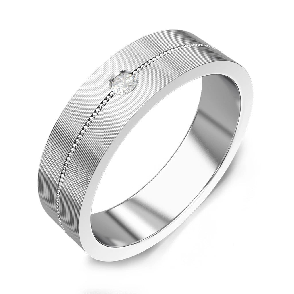 Men's 925 Silver Band Ring at Bulk Rate Rs 150/Gram Design 28