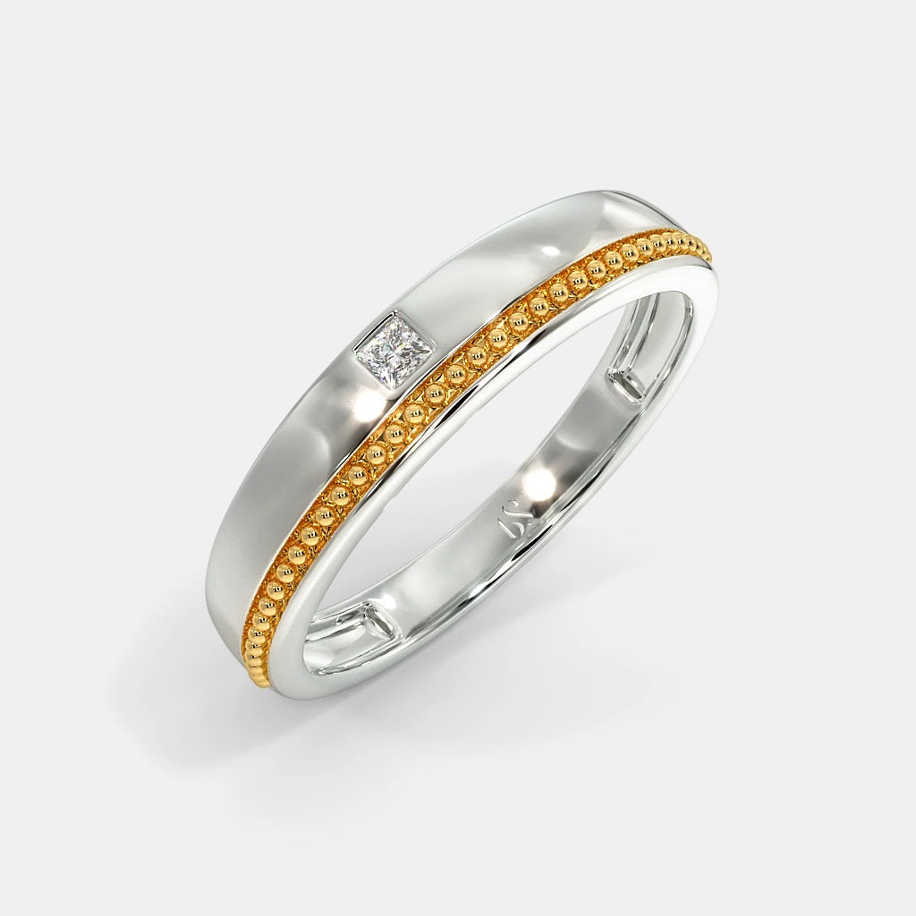 Men's 925 Silver Band Ring at Bulk Rate Rs 150/Gram Design 2