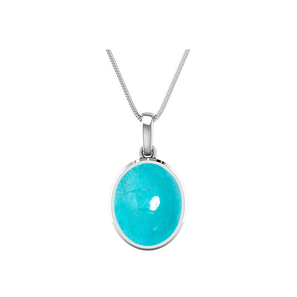 Choose Your Natural Aquamarine Gemstone Silver Plated Pendant Oval Shape To Ratti Astrological Handcrafted Jewelry Gift for Women Men Chakra