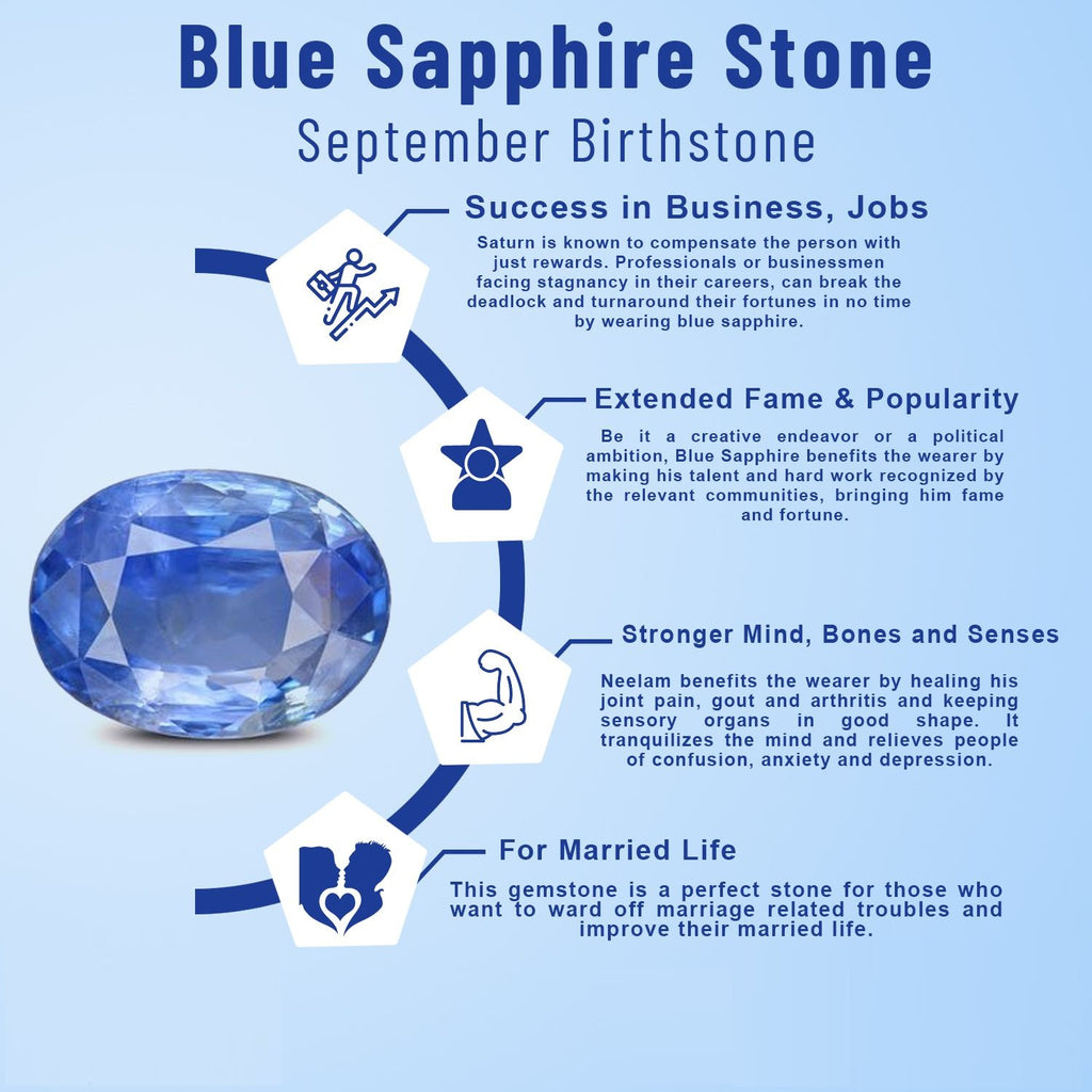 Sapphire hot sale gemstone month