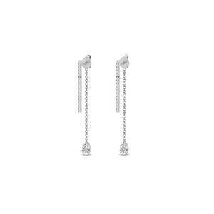 925 Sterling Silver Womens Fas Drop Earrings Bulk Rate 150/Gram Design-3