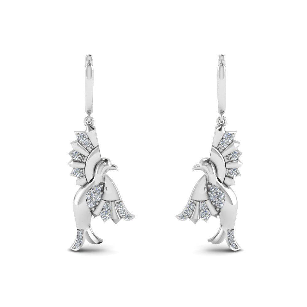 925 Sterling Silver Womens Fas Drop Earrings Bulk Rate 150/Gram Design-40