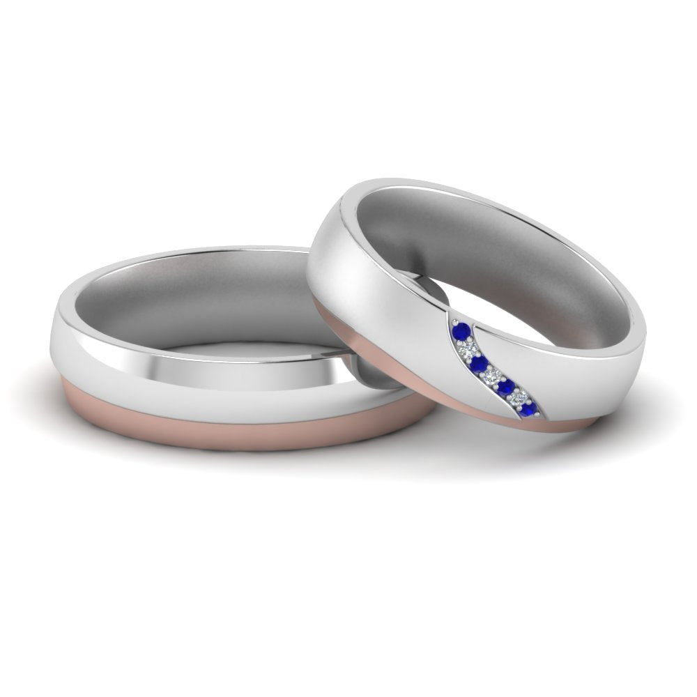 925 Sterling Silver Couple Rings Bulk Rate 150/Gram Design-21