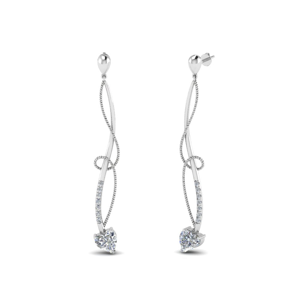 925 Sterling Silver Womens Fas Drop Earrings Bulk Rate 150/Gram Design-39