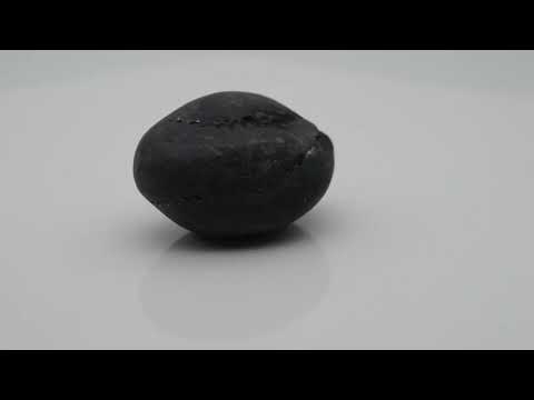 Gandaki River Pitambara Shaligram Vishnu Idol For Pooja Small Size (Max: 5 CM)