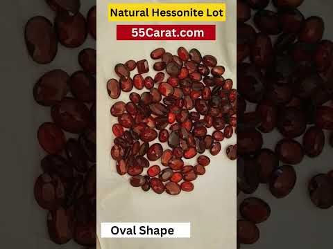 Natural Africa Gomed Hessonite Oval Shape Fine Quality Loose Gemstone at Wholesale Rates (Rs 50/Carat)