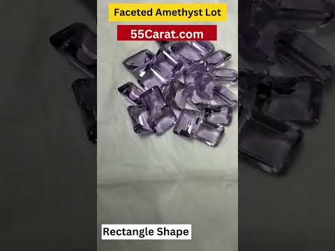 Natural Amethyst Octagon Shape Fine Quality Loose Gemstone at Wholesale Rates (Rs 90/Carat)